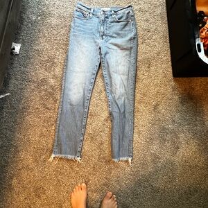 Madewell Light Blue Ankle Jeans